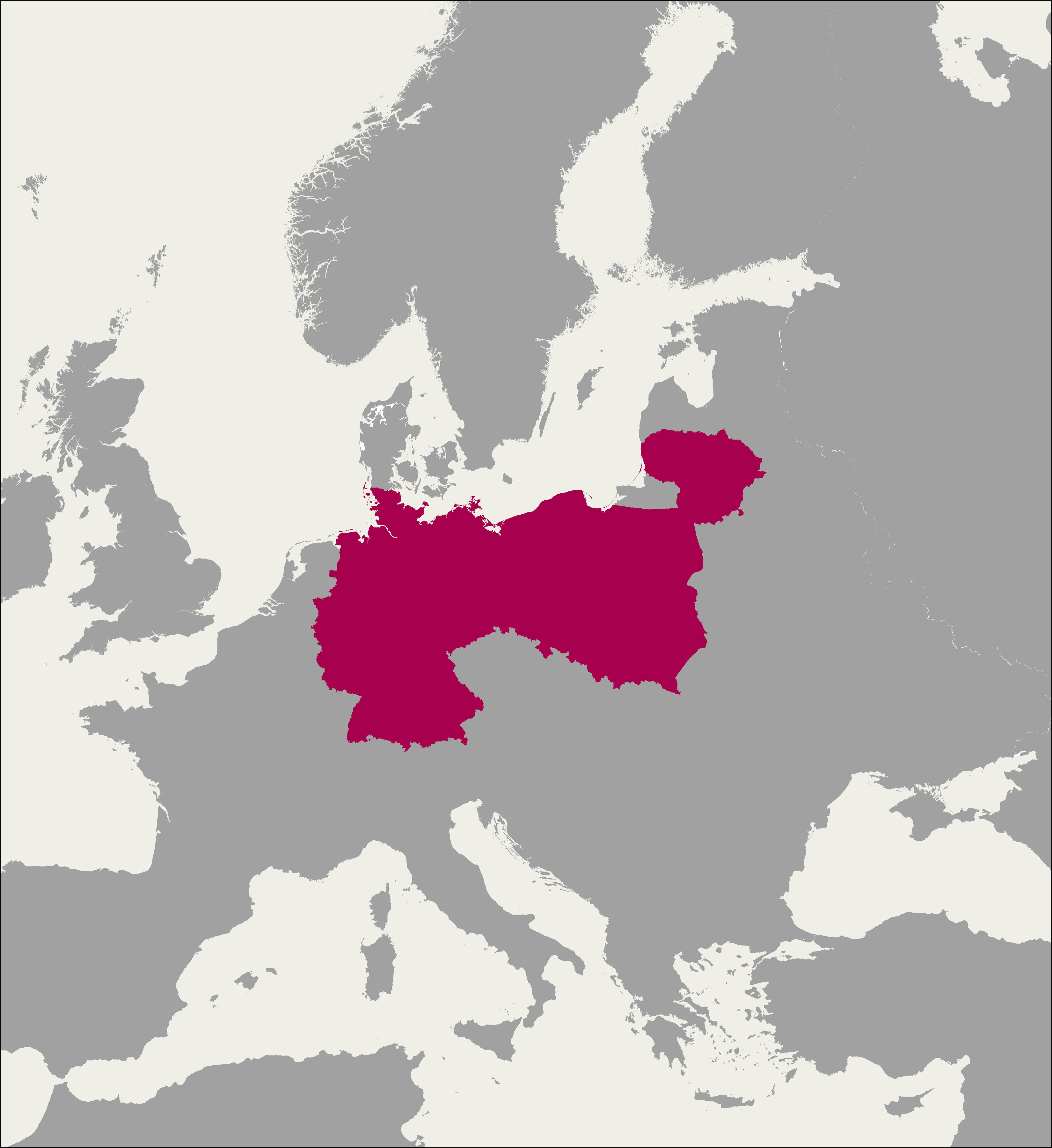Swiss and German Mission Map 1868